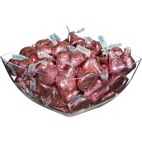 Pink Hershey Kisses, Pink Candy Buffet, Hershey Kisses Chocolate, Kisses Candy, Hershey's Chocolate, Hershey's Kisses, Kiss Pink, Halloween Kit, Big Kiss