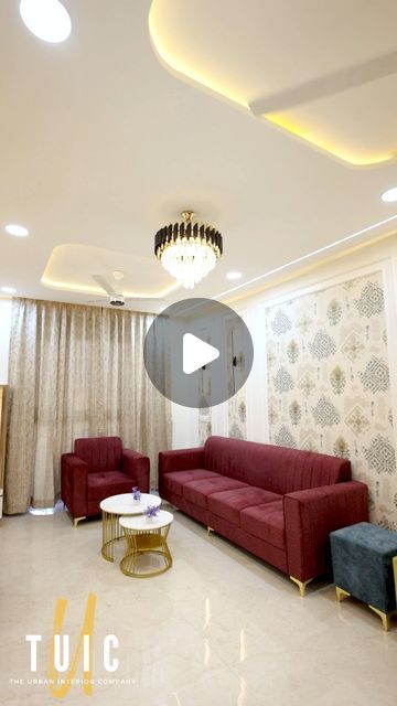 2bhk Interior Design, Urban Interiors, Interior Stylist, Luxury Decor, The Urban, Pune, Living Room Designs, Room Design, Interior Design