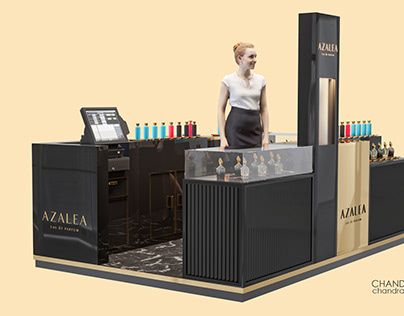 Perfume Kiosk, Kiosk Store, Mini Concept, Mall Kiosk, Colour Study, Classic Perfumes, Stall Design, Kiosk Design, Stall Designs