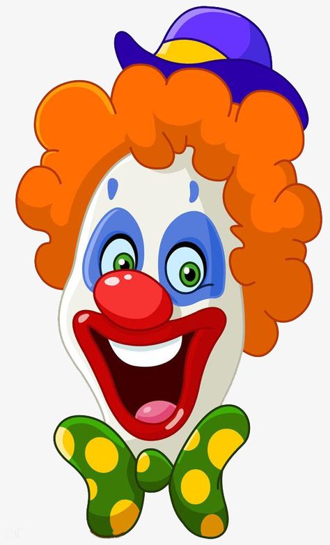 Clown Images, Clown Face, Balloon Cartoon, Clowns Funny, Send In The Clowns, Cute Clown, Clown Faces, Circus Clown, Face Illustration