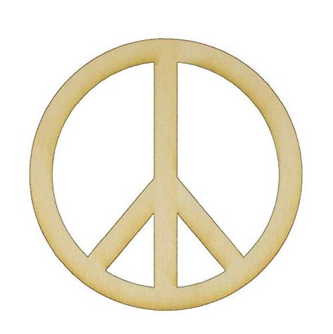 PRICES MAY VARY. Made from Baltic Birch Plywood Laser Cut Easy to Paint and Decorate Made in the USA The wood peace sign cut out can be used for a variety of projects, arts and crafts, or decor! The wood peace sign cut out is available in a variety of sizes and thicknesses and is ready to paint for your next craft project. The small peace sign measures 3" x 3", the medium measures 8" x 8", the large measures 12" x 12" and the jumbo measures 18" x 18". Each size is available in either 1/8" or 1/4 Peace Sign Necklace, Apple Barrel, Wood Cut, Baltic Birch Plywood, Custom Decor, Wood Cutouts, Arts And Crafts Projects, Art Classroom, Retro Decor