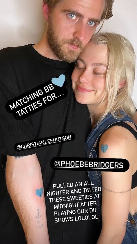 Pulling An All Nighter, Phoebe Bridgers, Matching Tattoos, Bee, Tattoos, On Twitter, Twitter