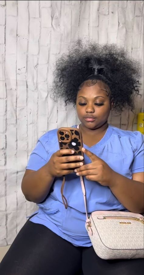 Pom Pom Hairstyle, Pom Pom Ponytail Black Women, Puffy Ponytail Hairstyles Black Women, Puffy Ponytail, Fake Hair Braids, Cute Weave Hairstyles, Slick Ponytail, Lemonade Braids Hairstyles, Barbie Hairstyle