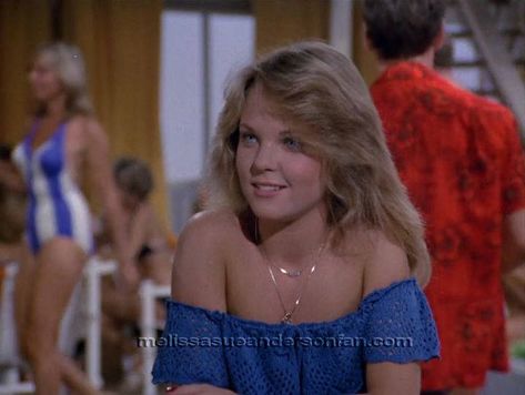 Melissa Sue Anderson in The Love Boat 80s Actresses, Melissa Anderson, Melissa Sue Anderson, Purple Galaxy Wallpaper, The Love Boat, Sara Gilbert, House Star, Anna Faris, Michael Landon