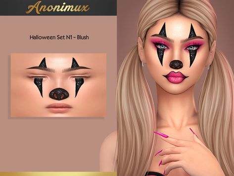 Sims Halloween Costume, Sims 4 Halloween, Sims 4 Tsr, Makeup Cc, Sims 4 Game Mods, Best Sims, Best Mods, Halloween Tattoos, Halloween Make Up