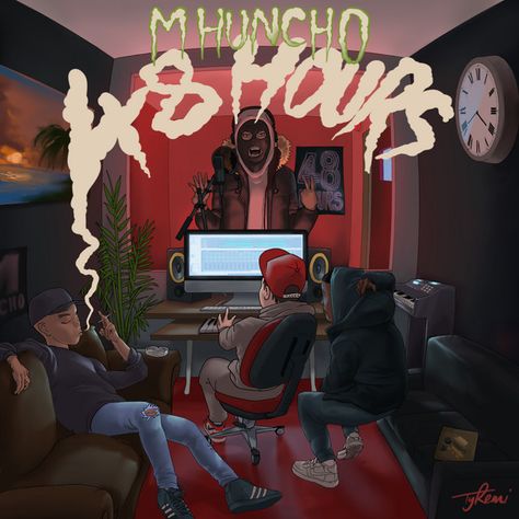 M Huncho, Council Flat, Rap Album Covers, Uk Rap, Adobe Photoshop Design, Drip Art, Art Beat, Rap Albums, Album Art Design