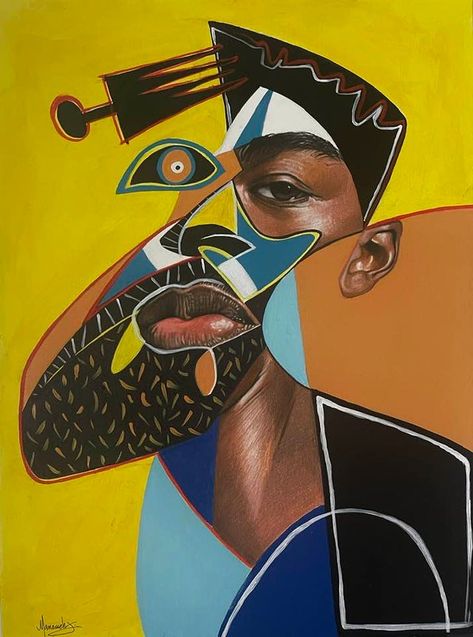 Black Artist Painting, Afrocentric Paintings, Black Men Art, Black Art Painting Abstract, Basquiat Artist, African Wallpaper, African Abstract Art, African Artifacts, Purple Art Abstract