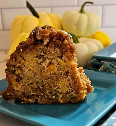 Peach Zucchini Bread with Pecans - Season two taste Peach Zucchini Bread, Zucchini Peach, Zucchini Recipes Dessert, Peach Bread, Zucchini Pie, Sweet Bread Rolls, Mixer Recipes, Ham Soup, Ham And Bean Soup