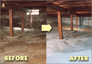 Crawl Space Storage, Crawl Space Vapor Barrier, Crawl Space Repair, Crawl Space Encapsulation, Mobile Home Repair, House Foundation, Home Fix, Diy Home Repair, Home Additions