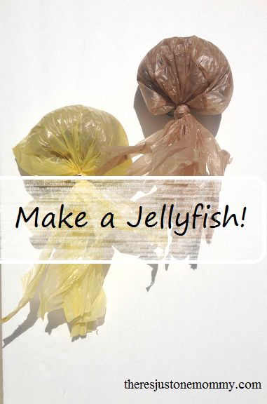 Simple Jellyfish Craft | There's Just One Mommy Fish Activities, Jellyfish Craft, Under The Sea Party, Summer Projects, Business For Kids, Super Simple, Jellyfish, Under The Sea, Party Decoration