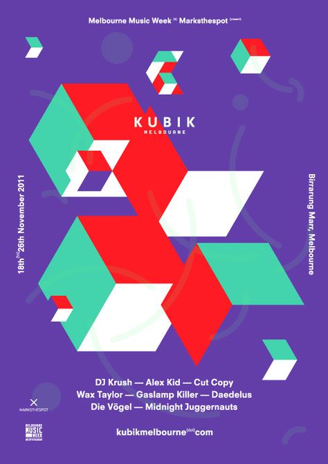 Kubik Melbourne on Behance Advertising Awards, Cube Design, Creative Portfolio, Graphic Design Layouts, Photography Illustration, Graphic Design Photography, Music Venue, Art Installation, Design Graphique