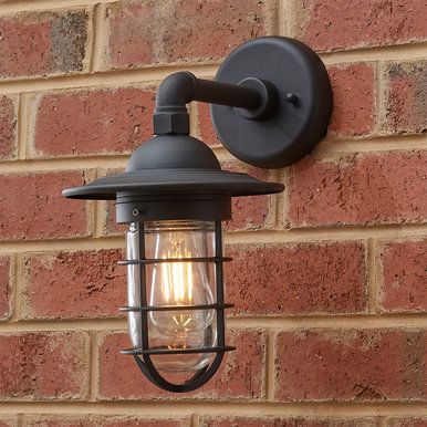 Modern Farmhouse Outdoor Wall Lights - Shades of Light Exterior Wall Light Fixtures, Rustic Outdoor Lighting, Outdoor Wall Light Fixtures, Modern Farmhouse Lighting, Cottage Lighting, Wall Light Shades, Exterior Light Fixtures, Exterior Wall Light, Industrial Wall Lights