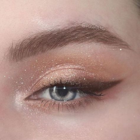 Winter Makeup Natural, Nye Makeup, Maquillage On Fleek, Prom Eye Makeup, Cute Eye Makeup, Subtle Makeup, Dance Makeup, Formal Makeup, Eye Makeup Pictures