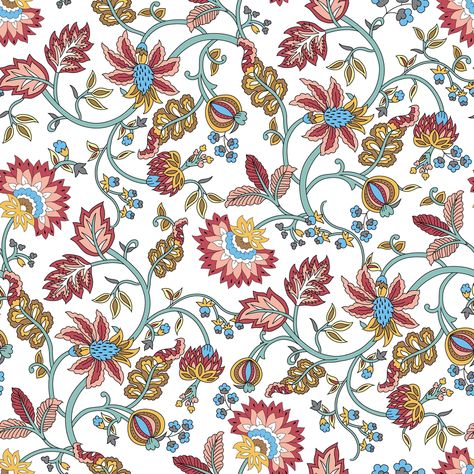 Mughal Art Paintings, Design Pattern Art, Ajrakh Prints, Mughal Paintings, Allover Design, Flowers Photography Wallpaper, Floral Seamless Pattern, Canvas Painting Landscape, Textile Pattern Design