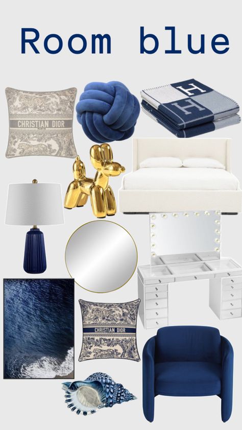 #room#blue#aesthetic#fyp#pinterest#clean#marine Room Blue Aesthetic, Blue Aesthetic Room, Navy Room Decor, Navy Blue Rooms, Dark Blue Rooms, Blue Room Decor, Aesthetic Bedroom Ideas, Room Blue, Cute Bedroom Ideas