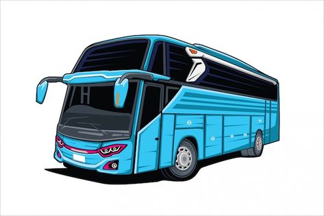 Vector Bus, Bus Illustration, Mobil Rc, Mobil Off Road, Batman Comic Cover, Bus Cartoon, Truk Besar, Mobil Mustang, Bus Art