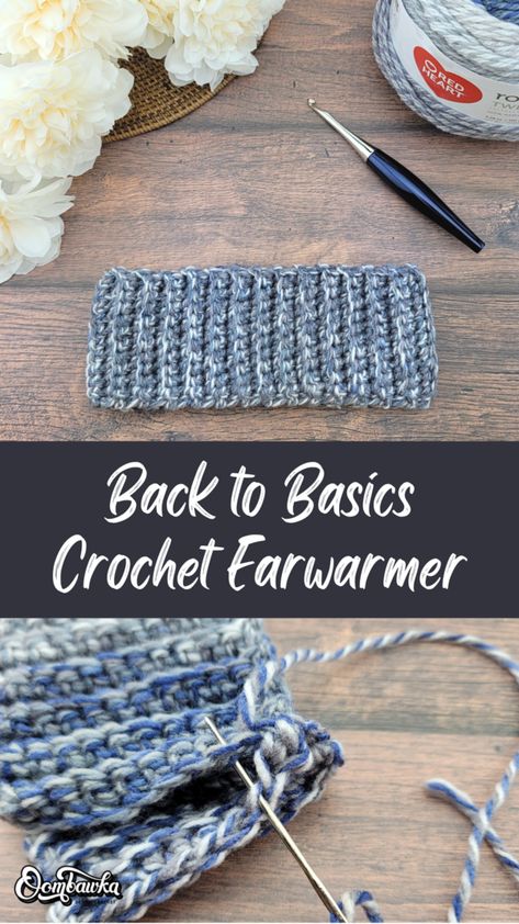 Crochet Earwarmer Pattern, Crochet Ear Warmer Free Pattern, Crochet Ear Warmer Pattern, Easy Crochet Headbands, Loom Crochet, Crochet Headband Pattern Free, Beanie Outfit, Crochet Headband Pattern, Crochet Ear Warmer