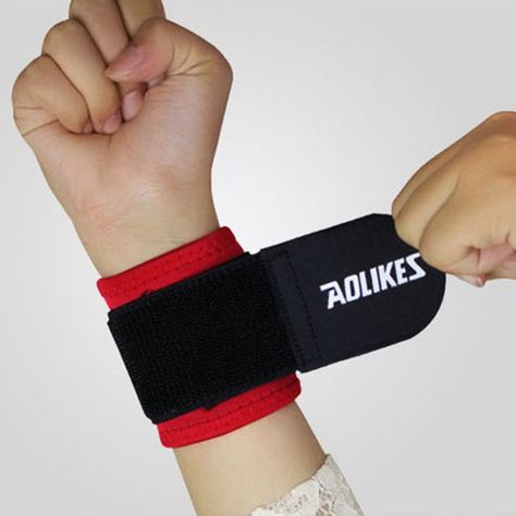 Bandage Hand, Bandaged Hands, Women's Badminton, Wrist Exercises, Wrist Brace, Sweat Band, Sports Headbands, Carpal Tunnel, High Intensity Workout