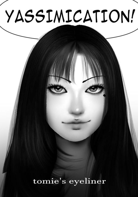 tomie anime manga eyeliner cc for sims 4 Sims 4 Cc Goth, Los Sims 4 Mods, Sims 4 Piercings, Sims 4 Cc Eyes, The Sims 4 Skin, Sims 4 Anime, Free Sims 4, Sims 4 Cc Makeup, Sims 4 Game Mods