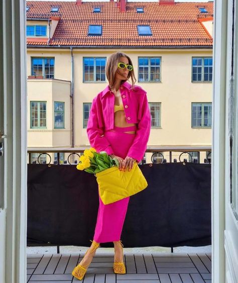 Spring Color Combinations, Best Color Combos, Simple Glam, Colour Combinations Fashion, Color Blocking Outfits, Color Combinations For Clothes, Dramatic Style, Street Style Edgy, Colour Combo