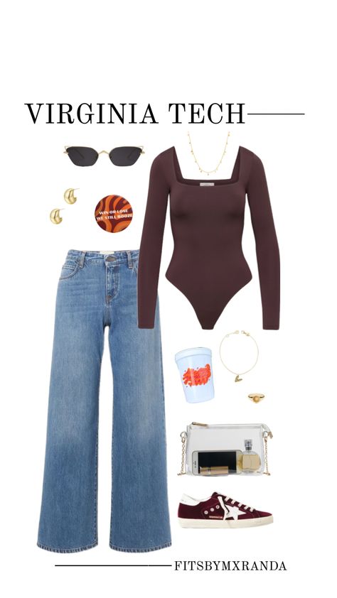 VIRGINIA TECH GAMEDAY OUTFIT | Shop the look #outfitinspo #gameday #gamedayfit #gamedayoutfit #outfit #virginiatech Tech Game Day Outfit, College Gameday Outfits, Game Day Outfit, Outfit Shop, Winter Jeans, Virginia Tech, Gameday Outfit, Day Outfit, Shop The Look