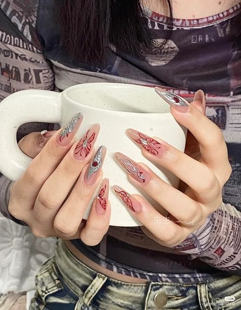 Witch Nails, Maroon Nails, Nail Swag, Nail Color, Perfect Nails, Swag Nails, Stylish Nails, Nail Colors, Manicure