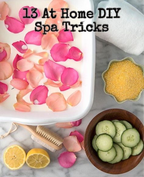 Beauty Treatments Spa, Diy Home Spa, Easy Sugar Scrub, Diy Spa Treatments, Diy Gifts For Mothers, Diy Spa Day, Diy Beauty Treatments, Home Spa Treatments, Spa Night