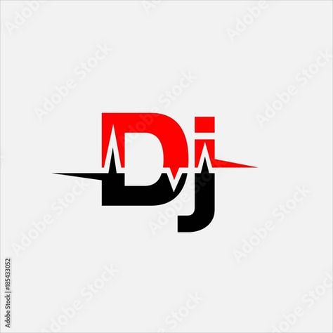 Stock Image: Dj letter Dj Letter Logo, Dj Images Hd Logo, Sanjay Name Logo, Photo To Stencil, Logo Dj, New Png, Photography Name Logo, Money Stickers, Gujarati Status