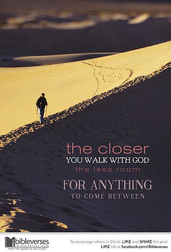 The closer you walk with GOD .. Closer With God, Walking With God, Walk With God, Word Of Faith, Faith Inspiration, Spiritual Inspiration, Christian Inspiration, Faith In God, Faith Quotes