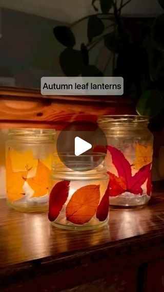 Mud & Bloom on Instagram: "🍁 Make a jam jar leaf lantern!🏮

These autumn leaf lanterns are so pretty and create a really lovely glow on a dark evening. They’re also simple to make and little ones will have great fun smothering the jars in glue and sticking on the leaves! 

We’ve written a blog post on how to make them which you can link to from our profile 👆 
Also here 👉🏼www.mudandbloom.com/blog/autumn-leaf-lanterns

📹 @denisekhope 

#autumnleaves #leaflantern #naturecraftsforkids  #autumnleaflanterns #mudandbloom #autumncraftsforkids #martinmas #martinmaslanterns" Leaf Lantern, Diy Lanterns, Fall Crafts For Kids, Library Ideas, Autumn Leaf, Jam Jar, On October 3rd, Nature Crafts, Fall Festival