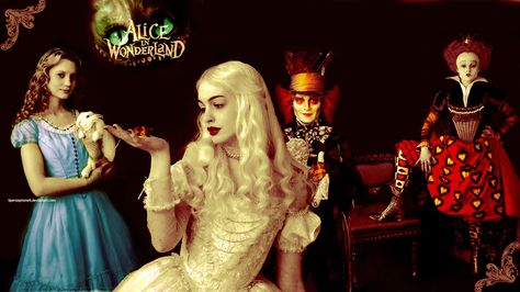 Life Movie, Alice In Wonderland Illustrations, Alice In Wonderland Disney, Mia Wasikowska, Alice Madness Returns, Tim Burton Films, Tim Burton Movie, Alice Madness, Bonham Carter