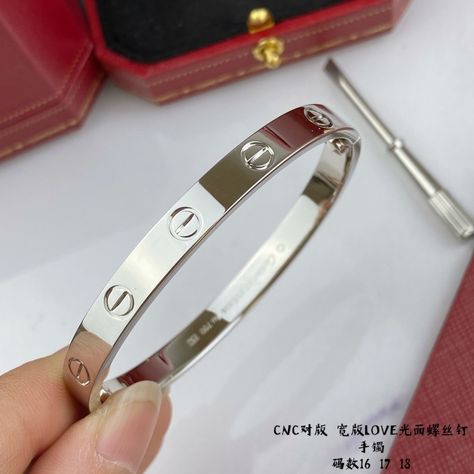 Silver color authentic quality Cartier love bracelet for women and men Cartier Love Bracelet Platinum, Cartier Bracelet Women Silver, Cartier Bracelet Mens Silver, Cartier Silver Love Bracelet, Cartier Love Bracelet Silver, Silver Cartier Bracelet, Cartier Silver, Cartier Bracelet, Luxe Jewelry