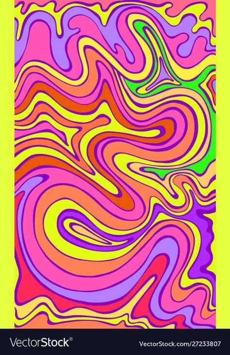 Decorative Texture, Colorful Waves, Trippy Patterns, Trippy Designs, Pattern Rainbow, Background Drawing, Hippie Wallpaper, Rainbow Abstract, Images Esthétiques