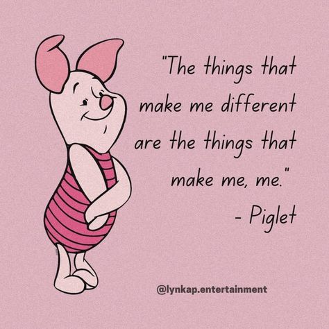 Winnie The Pooh Journal, Winnie Quotes, Pooh Bear Quotes, Pooh And Piglet Quotes, Piglet Quotes, Eeyore Quotes, Cute Disney Quotes, Bear Quote, Cute Winnie The Pooh