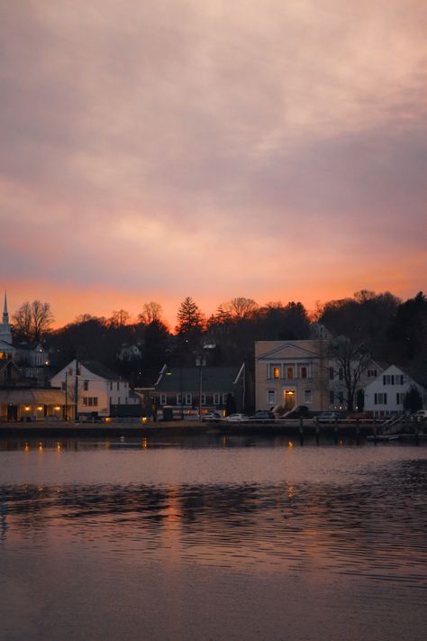 Small Town New England Aesthetic, Connecticut Fall Aesthetic, New England Small Town, Small Town Connecticut, Small Town New England, Mystic Connecticut Aesthetic, Greenwich Connecticut Aesthetic, New Haven Connecticut Aesthetic, Mystic Connecticut Fall