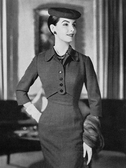 Fashion Inspirations Adele Simpson, 50s Womens Fashion, Vintage Fashion 50s, 1950s Vintage Fashion, 50s Outfits, Fashion 50s, Kahlil Gibran, Fashion 1950s, Vintage Fits