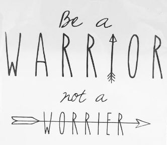 Be a warrior, not a worrier. Be A Warrior Not A Worrier, Warrior Tattoos Word, 2024 Blessings, Be A Warrior, I Am A Warrior, Tee Ideas, Warrior Tattoos, Grit And Grace, Little Things Quotes