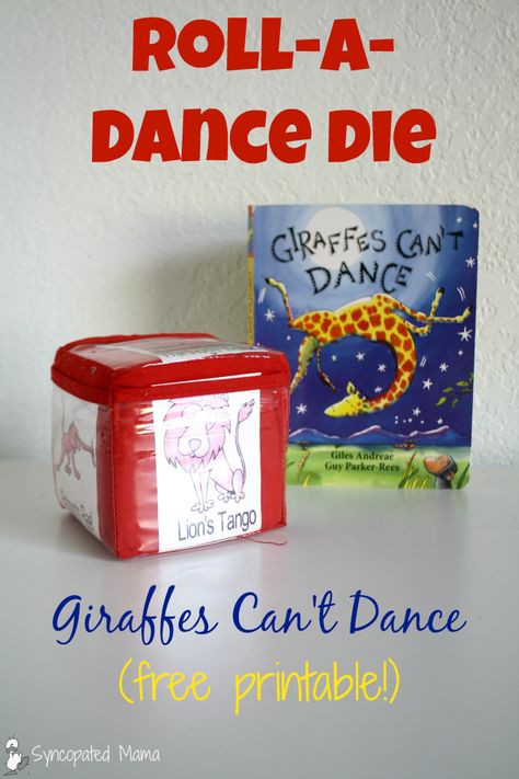 Gerald The Giraffe Activities, Giraffes Can't Dance Activities, Giraffes Cant Dance Activities, Story Stretchers, Dance Activities, Giraffes Cant Dance, Drama Activities, Dance Books, Creative Movement