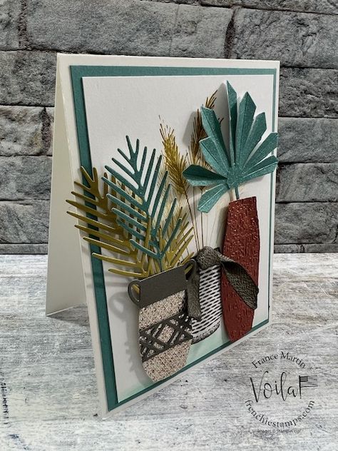 Vase Cards, Earthen Vessels, Earthen Elegance, Earthen Textures, Nature Card, Rainbow Card, Hello Cards, Handmade Tags, Cards Birthday