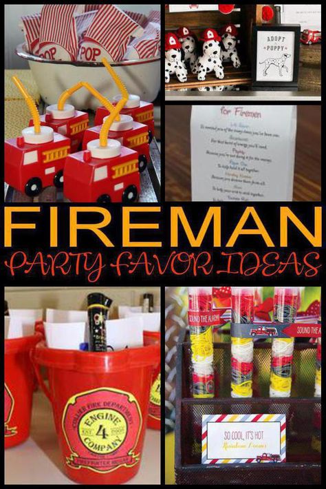 Best fireman party favors for boys and girls. Kids will love these awesome Fireman party favors. Fireman Party Favors, Firetruck Party Favors, Fireman Birthday Party, Party Favors For Boys, Birthday Party Favors For Kids, Cheap Party Favors, Party Favor Ideas, Fireman Party, Fire Truck Party