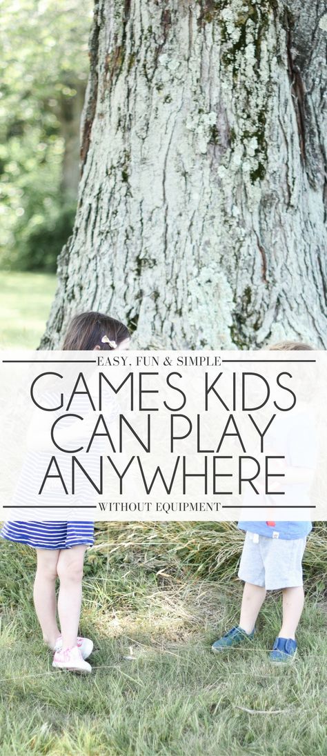 looking for ideas on how to occupy a preschooler or toddler? here are 6 games to play with a preschooler with no equipment needed #optoutside #playoutside #letthembelittle #playtime My Family Activities, Girl Scouts Games, Outside Games For Kids, Camp Games, Scratch Cooking, Toddler Lessons, Door Games, Outside Games, Lesson Plans For Toddlers