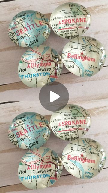 Handmade Happy Hour on Instagram: "Map Magnets with Dollar Tree Glass Pebbles and Magnets! #dollartree #dollartreediy #dollartreecrafts #crafts #modpodge" Pebble Magnets, Map Magnets, Glass Pebbles, Dollar Tree Crafts, Mod Podge, Dollar Tree Diy, Dollar Tree, Happy Hour, Advent