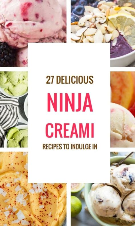 27 Delicious Recipes to Make In the Ninja Creami, From Ice Cream to Smoothie Bowls | Parade: Entertainment, Recipes, Health, Life, Holidays Ninja Cremi Smoothie Bowl, Creamy Ninja Recipes, Ninja Creami Breakfast, Ninja Creami Recipes Smoothie, Ninja Icream Recipes, Ninji Cremi Recipes, Ninja Creami Almond Milk Recipes, Ninja Cream I Recipes, Ninja Creami Smoothie Recipe