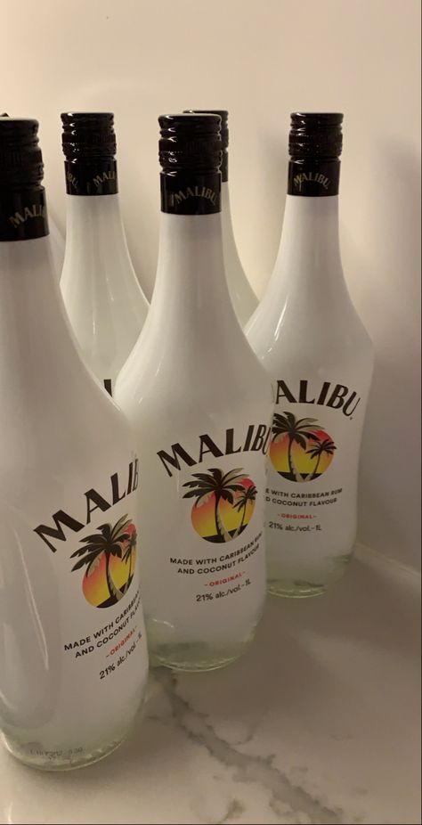 Party Alcohol Aesthetic, Nails Acrylic Inspiration, Malibu Bottle, Latina Food, Coquette Quotes, Hairstyle Quotes, Alcohol Pictures, Romantic Grunge, Piercing Aesthetic