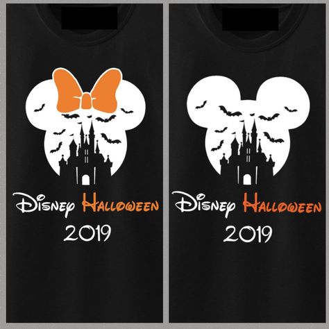 Disney Halloween Party Shirts, Themed T-shirt For Disney Halloween Events, Halloween Family Shirts, Mickeys Not So Scary Halloween Shirts, Disney Halloween T-shirt Pre-shrunk, Mickeys Not So Scary Halloween, Halloween Castle, Matching Birthday Shirts, Disney Birthday Shirt