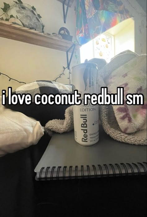 .° Coconut Red Bull, Self Improvement Tips, Fact Quotes, Dear Diary, Energy Drinks, Birthday Presents, Red Bull, Sneak Peek, Self Improvement