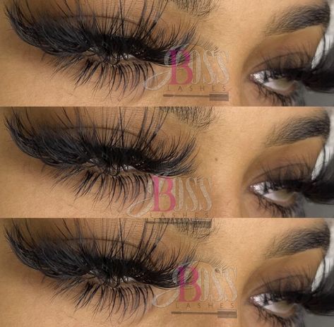 Messy Wispy Lashes, Dramatic Wispy Lashes, Spiky Wispy Lash Extensions, Spikey Lash Set, Eyelash Extensions Dramatic, Spiky Cat Eye Lash Extensions, Natural Fake Eyelashes, Lashes Tutorial, Maquillage On Fleek