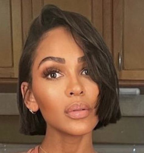 Meagan Good Short Hair, Cuts For Curly Hair, Natural Hair Bob Cut, Natural Hair Bob, Short Relaxed Hairstyles, Meagan Good, Short Hair Black, Cool Short Hairstyles, Short Sassy Hair