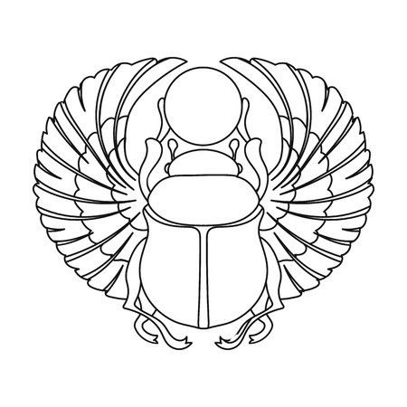 Scarab Tattoo, Ancient Egypt Projects, Egyptian Beetle, Beetle Illustration, Egyptian Drawings, Beetle Tattoo, Motifs Art Nouveau, Shadow Illustration, Egypt Tattoo