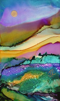 Alcohol Ink Tiles, Alcohol Ink Glass, Alcohol Ink Crafts, Ink Artwork, Alcohol Ink Painting, Alcohol Ink Art, Pour Painting, Ink Painting, Fluid Art